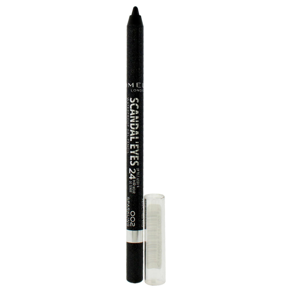 Rimmel London Scandaleyes Waterproof Kohl Kajal Eyeliner Pencil, Intense Color, Long-Wearing, Smudge-Proof, 003, Brown, 0.04oz