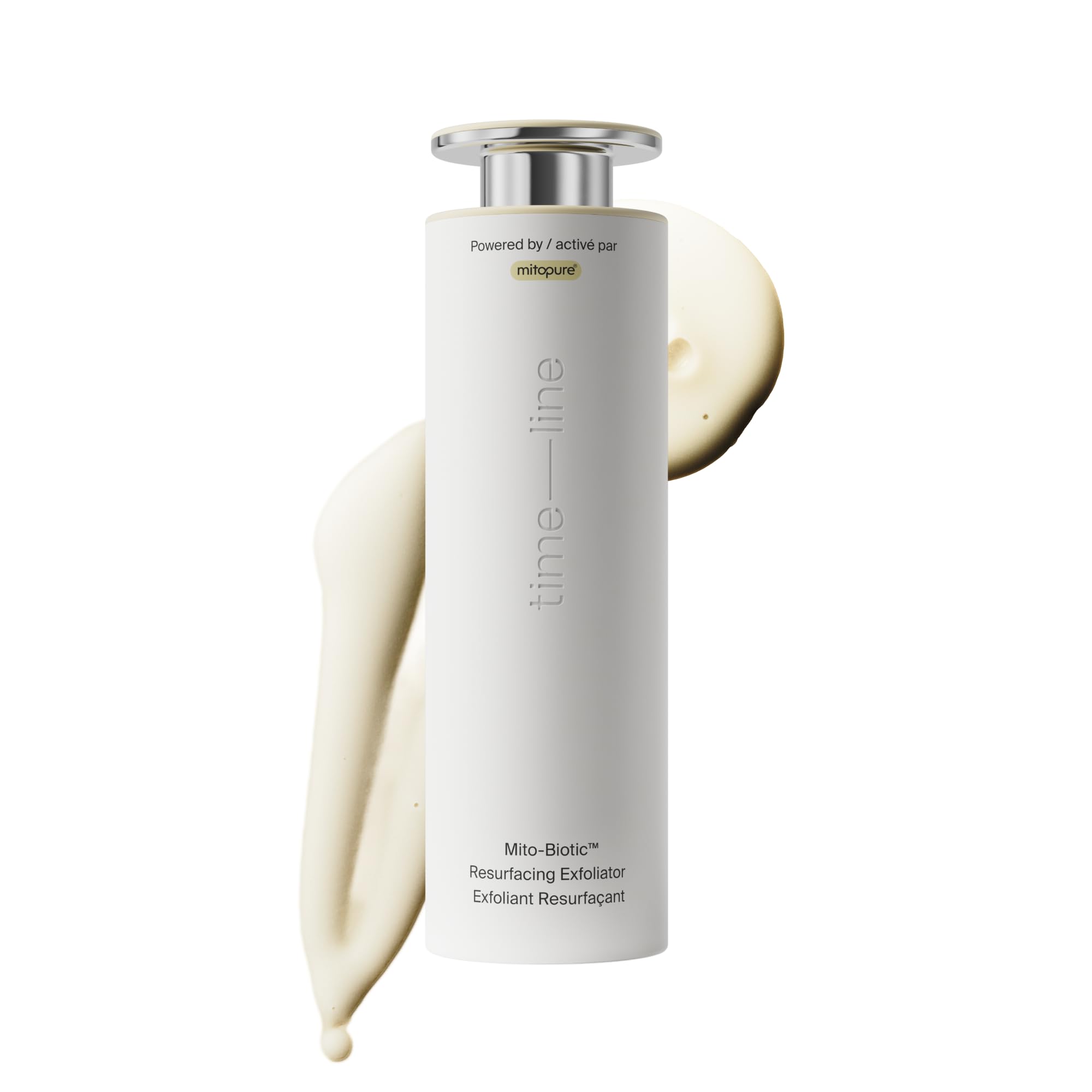Timeline Mitopure™ Travel Size Resurfacing Face Exfoliator with Acids to Purify, Tone, Hydrate, Refine Texture & Unclog Pores - .30mL