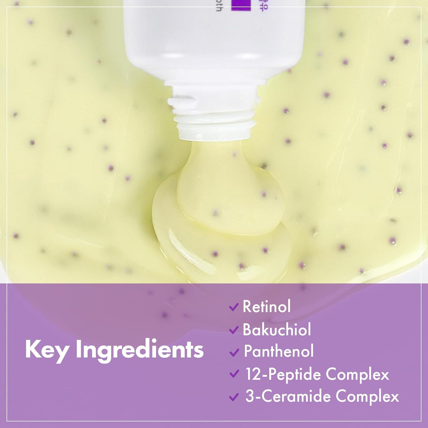 TOSOWOONG Real Retinol 0.1% Night Cream, Anti-Aging Face Moisturizer with Retinol, Bakuchiol, Firmer Skin, Reduce Wrinkles and Pore Minimizer | Korean Skincare for Face & Neck, 50ml / 1.69 fl. oz.
