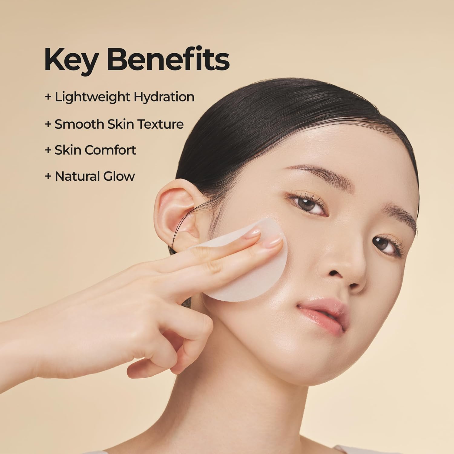 LUSOM Fermented Rice Essence Glow Toner Pads – Gentle, Hydrating & Skin-Soothing Korean Skin Care – 80 Pads (5.07 fl. oz. / 150ml)