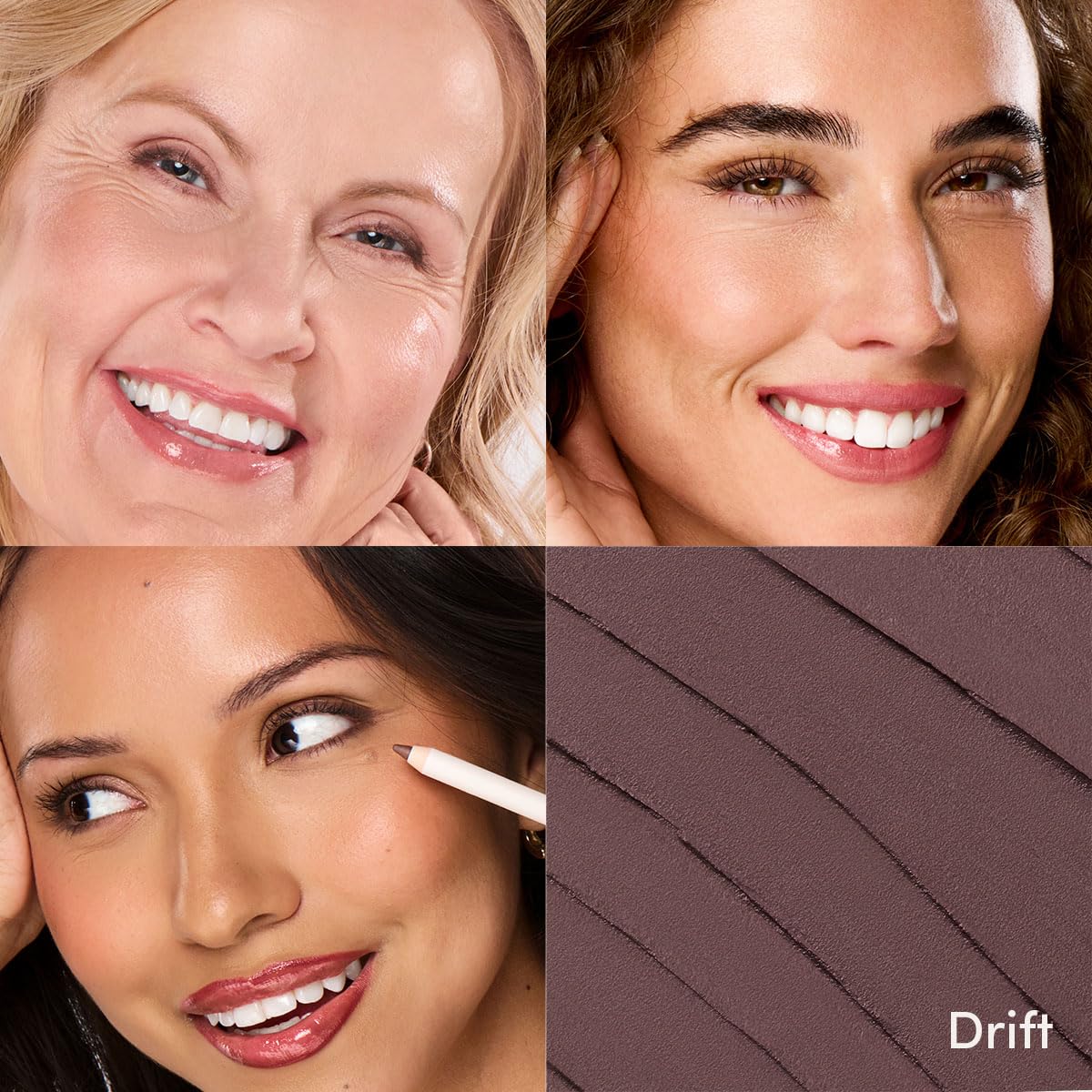 Ravie Beauty Soft Definition Longwear Eyeliner Pencil DRIFT - Soft Blendable Waterproof Smudge Resistant Natural Everyday Eye Liner - Vegan Cruelty Free Clean Formula